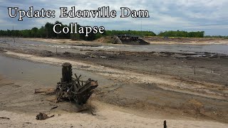 Update Edenville Dam Collapse Wixom Lake Flood 2020  Aerial [upl. by Afaw548]