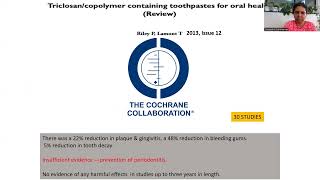 Dentifrices Preferences amp Recommendations  DrSSangeetha professor [upl. by Nerrag]