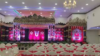 Wedding Mandapam Decoration in Aruna Conversions Vijayawada Kannur [upl. by Naget566]