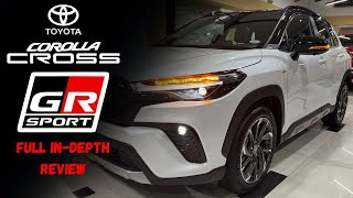 2024 Toyota Corolla Cros 18 GRS HEV CVT InDepth Tour  Review  Walkaround  White  2025 [upl. by Ludlow]