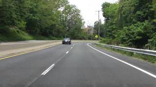 US 9W Newburgh to Bear Mountain southbound [upl. by Sinnoda]