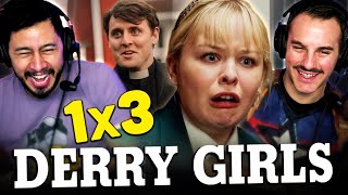 DERRY GIRLS 1x3 REACTION amp REVIEW  Netflix [upl. by Sudhir863]