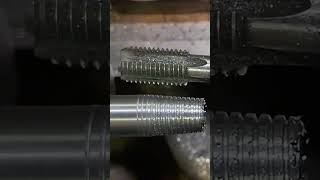 Manual screw forming process for metal blanks machine lathe cnc [upl. by Knutson]