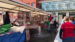 Stoffenmarkt Dordrecht valt in het water [upl. by Nrev]