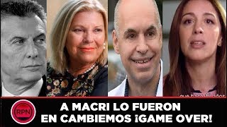 DESPIADADA PELEA En Cambiemos buscan el liderazgo y le dicen GAME OVER a Macri [upl. by Von221]