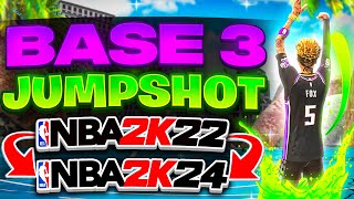 JUMPSHOT 3 FROM 2K22 IS BACK BEST JUMPSHOT IN 2K24 HUGE GREEN WINDOW [upl. by Leimaj104]