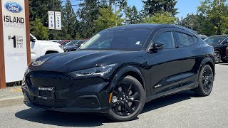 2023 Ford Mach E Premium 91 KWh Ext Range  Nite Pony Glass roof AWD Review  Island Ford [upl. by Chaffee]