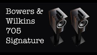 FIRST REVIEW Bowers amp Wilkins 705 Signature Loudspeaker [upl. by Helbonnah77]