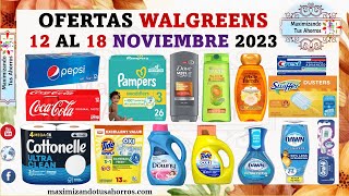 Plan de Ofertas Walgreens 👉🏻111223 al 111823 [upl. by Onateag]