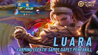 KALAH FARM LANE  INI CARA LAURA GW FARMING EFEKTIF SAMPE BISA PENTAKILL   HONOR OF KINGS [upl. by Antoine]