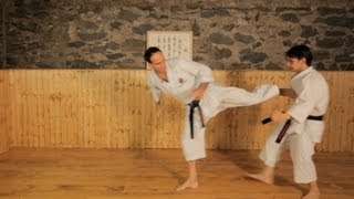 How to Do Side Kicks  Karate Lessons [upl. by Iat]