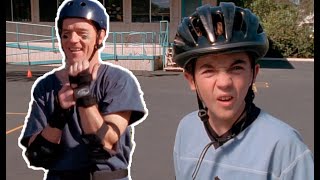 Hal gives Malcolm skating lessons HQ  S1 E13  Malcolm In The Middle [upl. by Llij136]