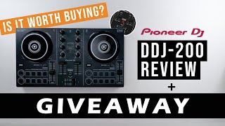 Pioneer DDJ 200 Review  Giveaway After 1 year  Is it worth buying [upl. by Aiciles]