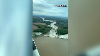 WATCH Edenville Dam breach viewer video [upl. by Pryor]