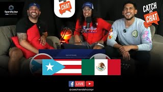 Puerto Rico vs Mexico  REACCIÓN EN VIVO  FIBA Olympic Qualifying [upl. by Airogerg]