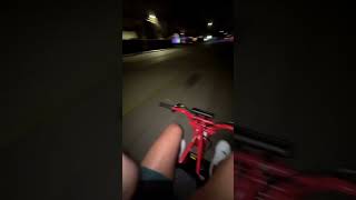 Lighting up the night with the GMB100 mini bike FRP GMB100 minibike minidirtbike offroad [upl. by Ten]