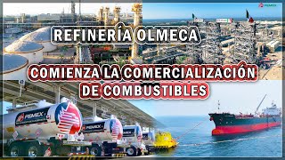 Refinería Olmeca inicia su producción con el 50 de su capacidad y ya se comercializa en México [upl. by Adnolor]