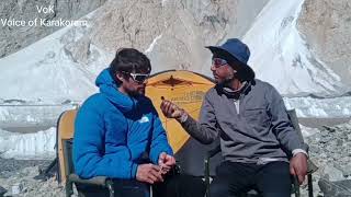 Franch climber benjamin vedrines claimes for making record Broad Peak summit in seven and half hour [upl. by Mirilla730]