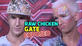 X Factor 2016 Ottavio and Bradley open up about THAT raw chicken fight [upl. by Euqinom885]