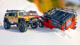 RC Trucks Epic Crashes and Snow OFF Road — RC Extreme Pictures [upl. by Akirdnuhs113]