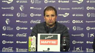 Rueda de prensa postpartido  Osasuna vs Sevilla F C [upl. by Selohcin74]