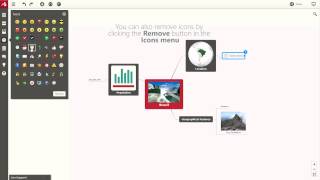 How to add icons to a mind map in Mindomo [upl. by Arnaud]