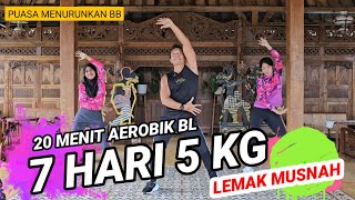 AEROBIK BL PENURUNAN BERAT BADAN DALAM 7 HARI [upl. by Earleen]