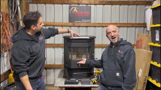 Whitfield Profile 20 Pellet Stove Control Board Replacement and Troubleshooting Help Tutorial [upl. by Yrevi]