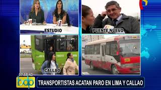 Transportistas acatarían paro de 48 horas de no encontrar solución a sus reclamos [upl. by Lazar]