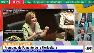 Diputada Suzel Vaider Impulso a la Floricultura Provincial para Fortalecer la Cadena Productiva [upl. by Llerrem588]