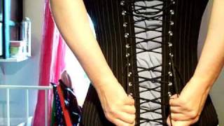 How to  Tight lace a corset [upl. by Tnek]