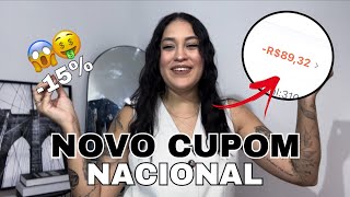 NOVO CUPOM PARA COMPRAS NACIONAIS DA SHEIN SEM VALOR MÍNIMO [upl. by Couhp]