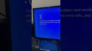 Windows 11 BSOD bsod 2023 [upl. by Farrica]