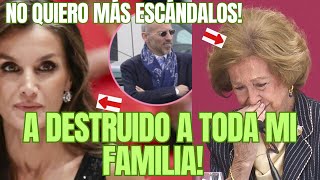 🔴INESPERADO ANUNCIO DE LA REINA SOFÍA X GRAVE INFIDELIDAD PARALIZA ZARZUELA X REY FELIPE Y LETIZIA [upl. by Hurlbut]