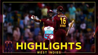 Highlights  West Indies v England  Tense Chase Gives Windies Series Victory  3rd CG United ODI [upl. by Chance]