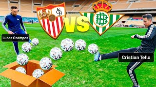 SEVILLA vs BETIS ¿Quién será el mejor Ocampos Tello Oliver T [upl. by Kellina]