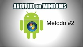 usar programas de android en windows 7 con WindowsAndroid [upl. by Amleht]