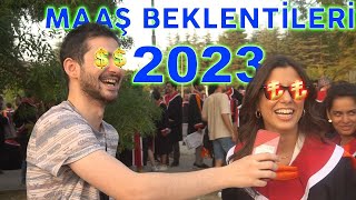 2023 ODTÜ MEZUNİYETİ PANKARTLARİ VE MEZUN MAAŞLARİ [upl. by Aicilram]