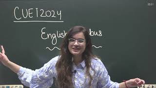 CUET2024 🫣 English ka Sahi syllabus ✅ How to prepare for CUET 2024 [upl. by Gannie]