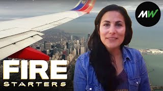 This flight attendant took a leave from work amid COVID19  FIRE Starters MarketWatch [upl. by Chelsie]