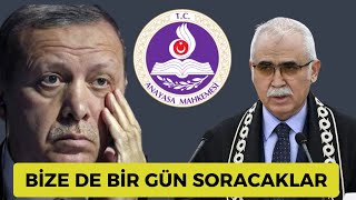 Anayasa Mahkemesi Başkanı Erdoğana baka baka neler söyledi neler [upl. by Wrdna188]