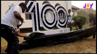 Revealing of the Achimota Schools Centenary Statue [upl. by Merriman470]