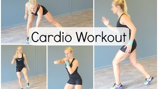 Cardio Thuis Workout  Conditie Afvallen en Vetverbranding [upl. by Neelia]