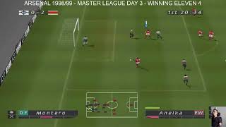 Arsenal vs Juventus 1999  Anelka goal [upl. by Ettegdirb]