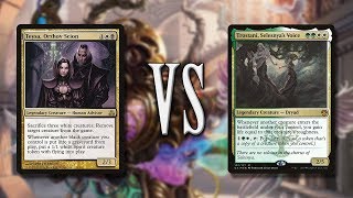 Guild Fight Teysa Orzhov Scion vs Trostani  1v1 Commander EDH gameplay  eedi H tribalkai [upl. by Lasala]