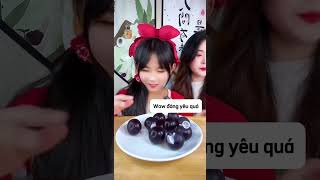 Đồ ăn màu tím shorts shortvideo mukbang [upl. by Aeht901]