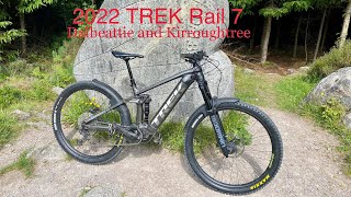 New eMTB  Trek Rail 7  Scotland Trail Footage Dalbeattie  Kirroughtree [upl. by Vig]