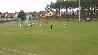 KO Czarni Czarne vs Pomorze Potęgowo 43 21 Bramka na 11 Mariusz Mikołajczyk [upl. by Pat]