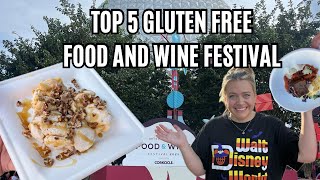 Top 5 Food and Wine Festival Gluten Free Items  EPCOT 2024 [upl. by Rochus354]