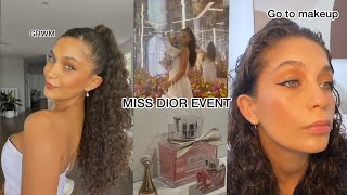 VLOG My first Dior event gym makeup look amp bible studies [upl. by Shuma]